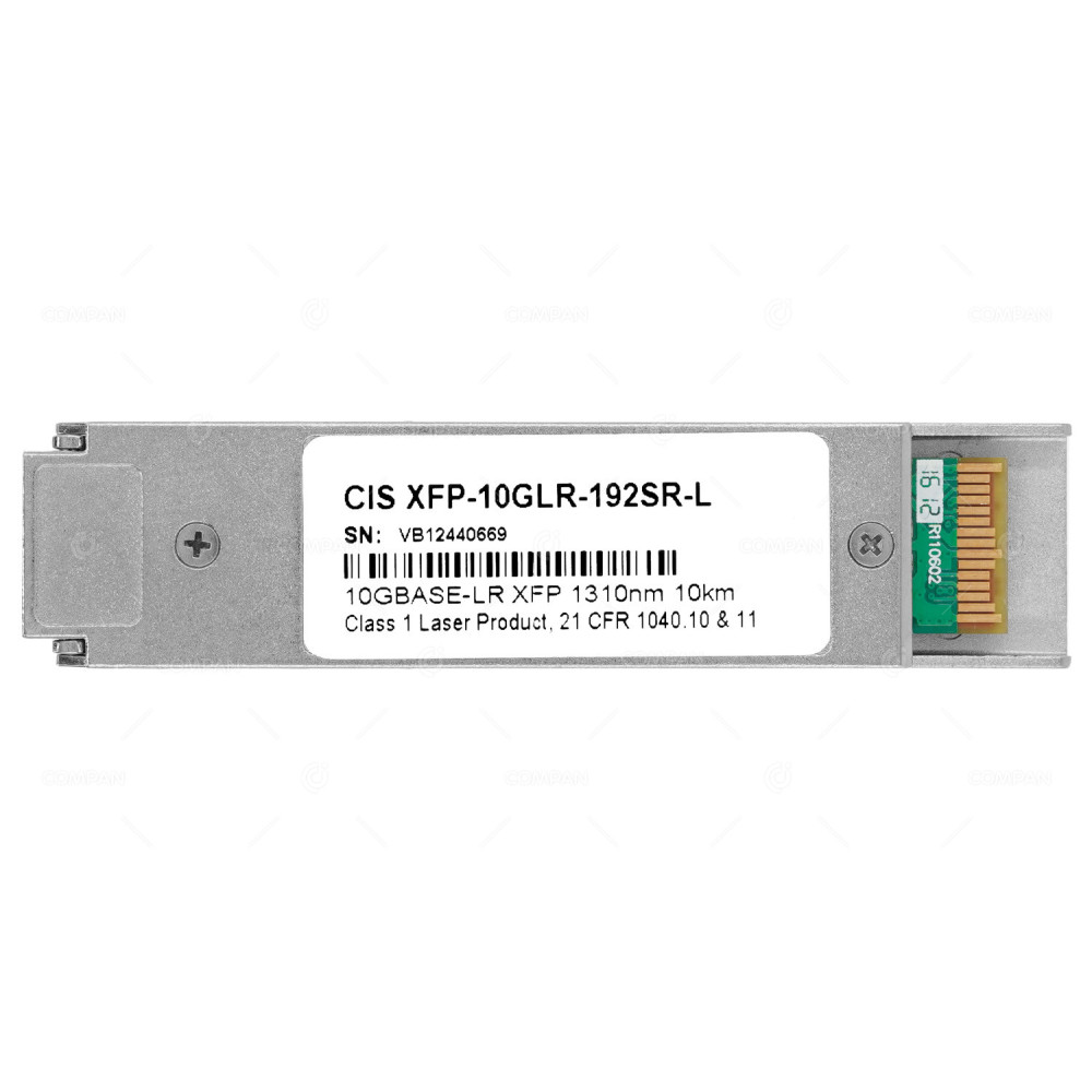 CIS XFP10GLR-192SR-L CISCO 10GB BASE-LR XFP  10KM MODULE FOR SMF XFP10GLR-192SR-L